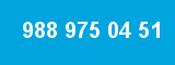 988 975 04 51 988 975 04 51